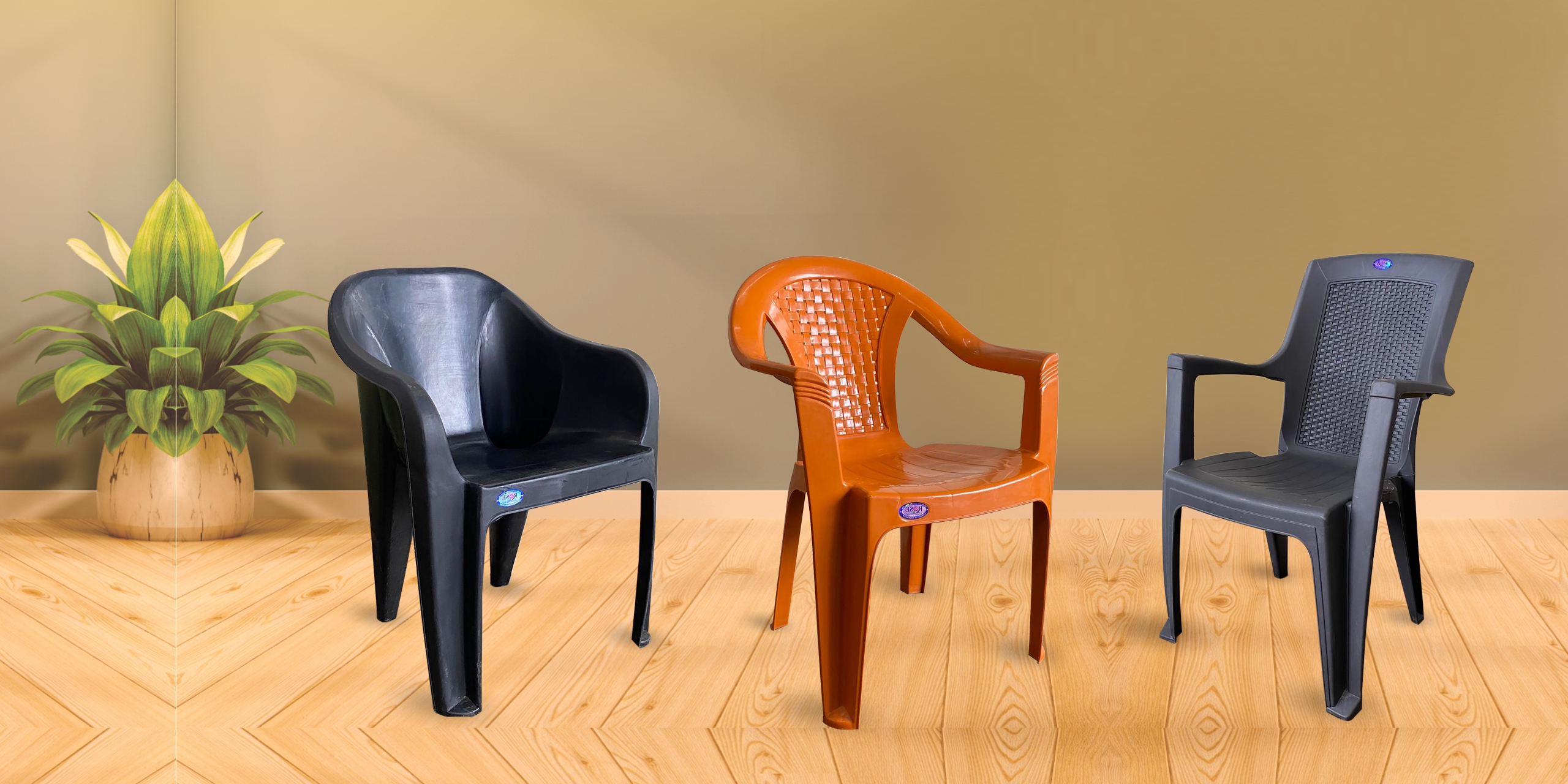 Kisan discount plastic chair